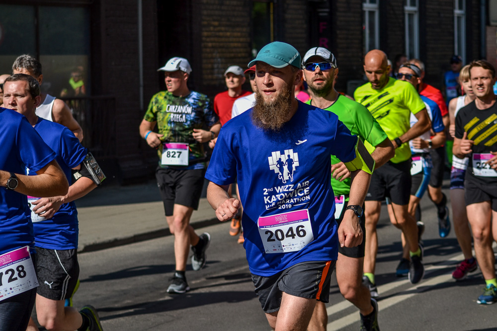 WizzAir Half Marathon 2019 - tysiące biegaczy w Katowicach 80