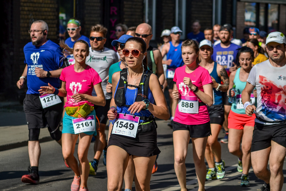 WizzAir Half Marathon 2019 - tysiące biegaczy w Katowicach 87
