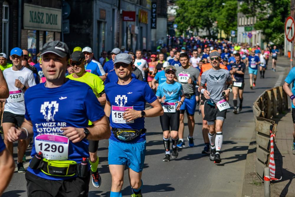 WizzAir Half Marathon 2019 - tysiące biegaczy w Katowicach 90