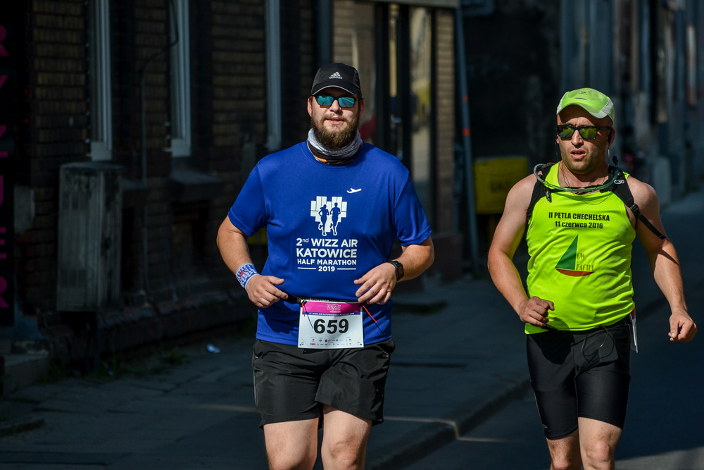 WizzAir Half Marathon 2019 - tysiące biegaczy w Katowicach 139