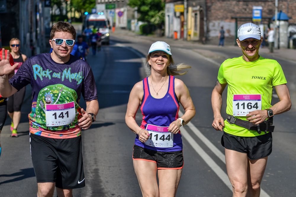 WizzAir Half Marathon 2019 - tysiące biegaczy w Katowicach 143