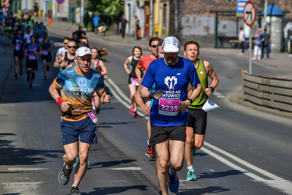 WizzAir Half Marathon 2019 - tysiące biegaczy w Katowicach 154