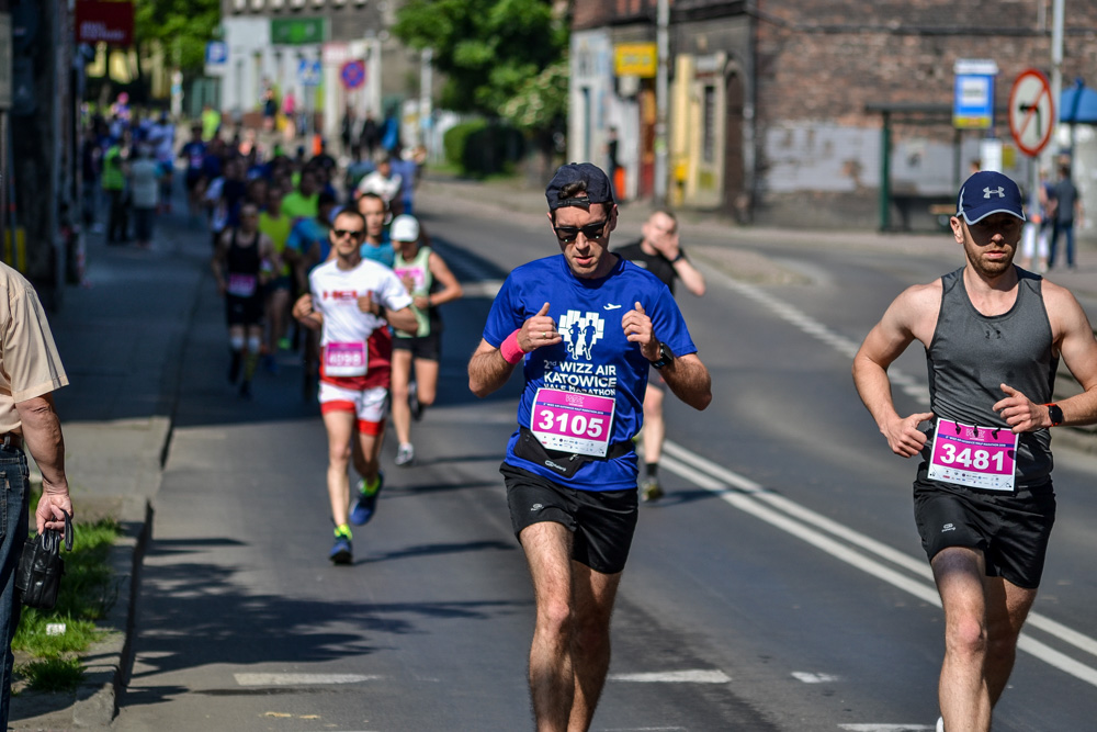 WizzAir Half Marathon 2019 - tysiące biegaczy w Katowicach 159