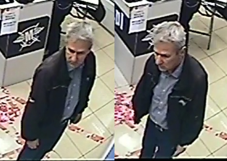 Mężczyzna podejrzany o kradzież portfela. Rozpoznajesz go?