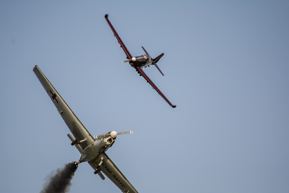 Fajera 2019 - pokazy lotnicze na Muchowcu [ZDJĘCIA]