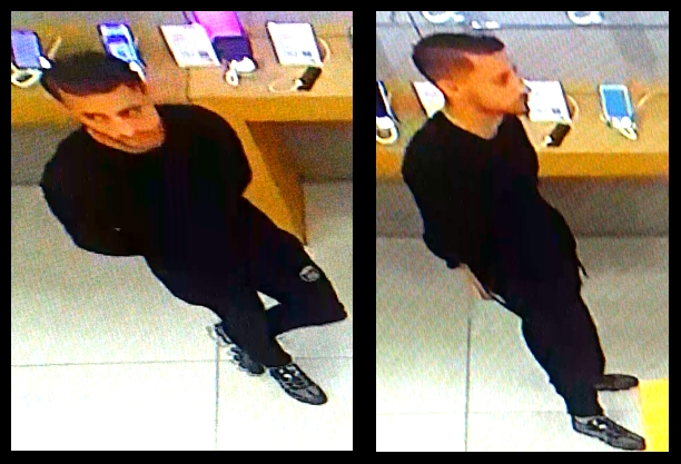 Poszukiwany sprawca kradzieży telefonu. Poznajesz go?