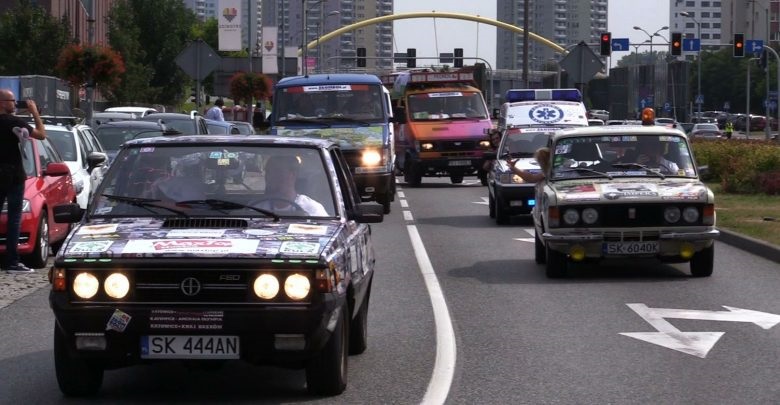 Na pomoc dzieciom. Złombol rusza z Katowic do Irlandii