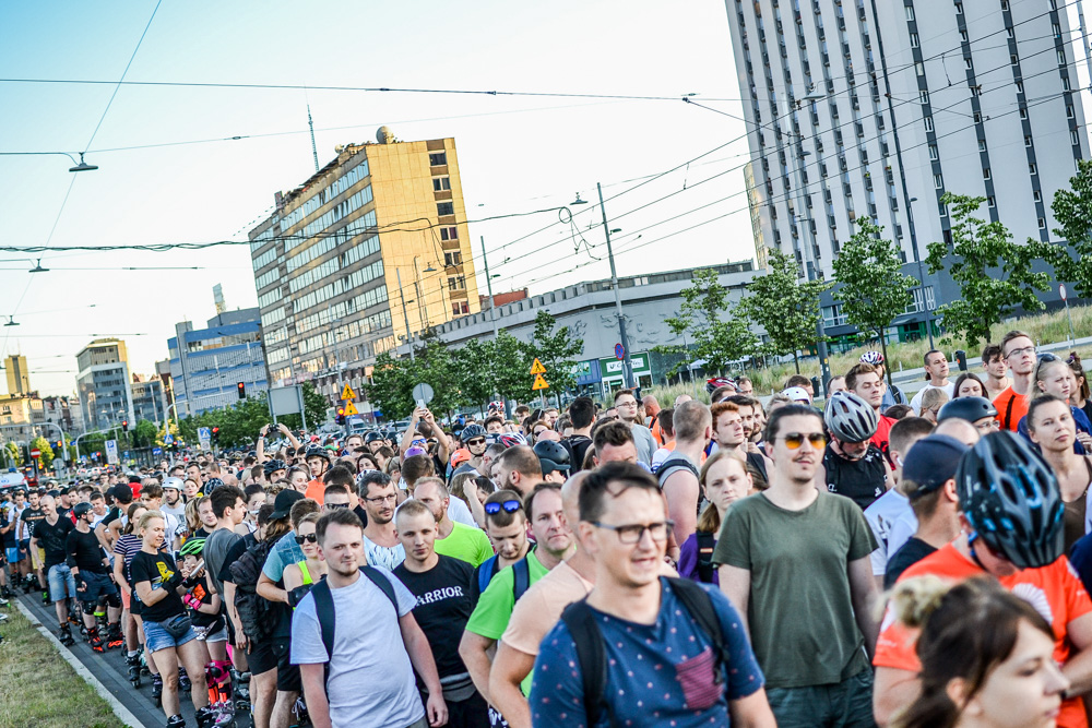 Nightskating Katowice 2019 - pojechali! [ZDJĘCIA + FILM]
