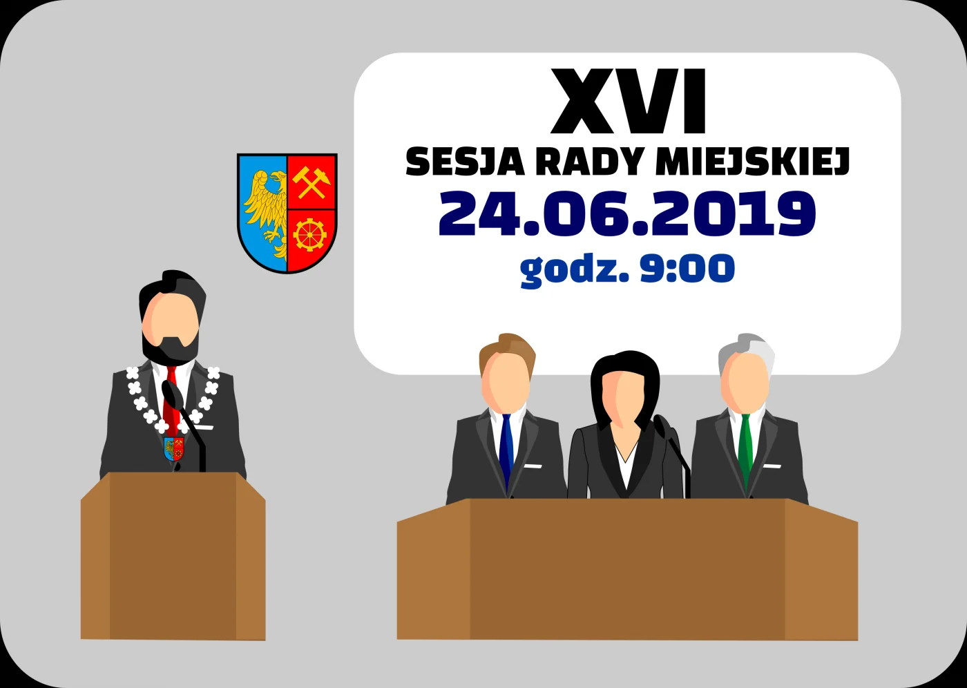 XVI sesja Rady Miejskiej poświęcona będzie m.in. absolutorium dla Prezydenta Miasta