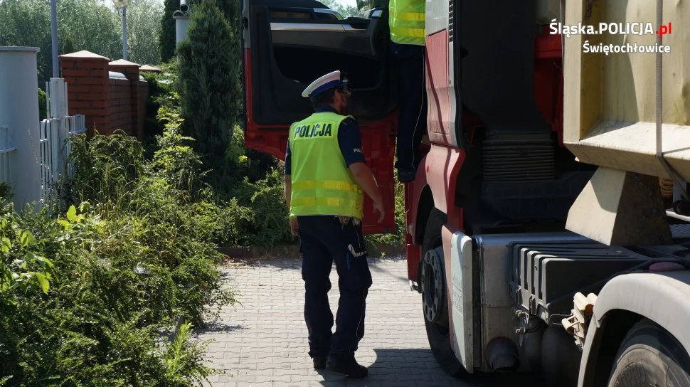 Świętochłowicka drogówka przeprowadziła działania "Odpady"