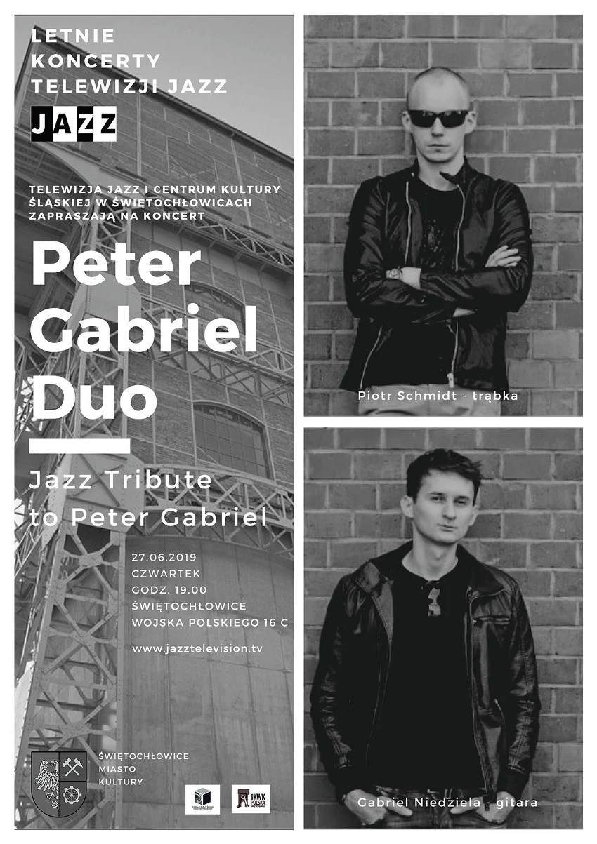Koncert Peter Gabriel Duo w Wieżach KWK Polska
