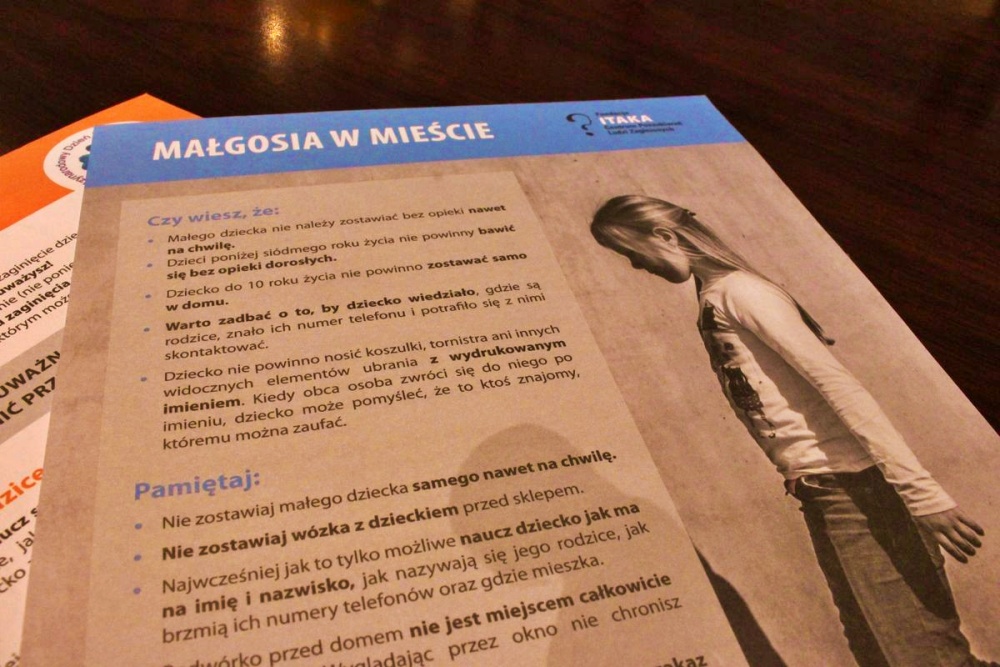 Chorzów rusza z akcją, która ma zapobiegać zaginięciom dzieci