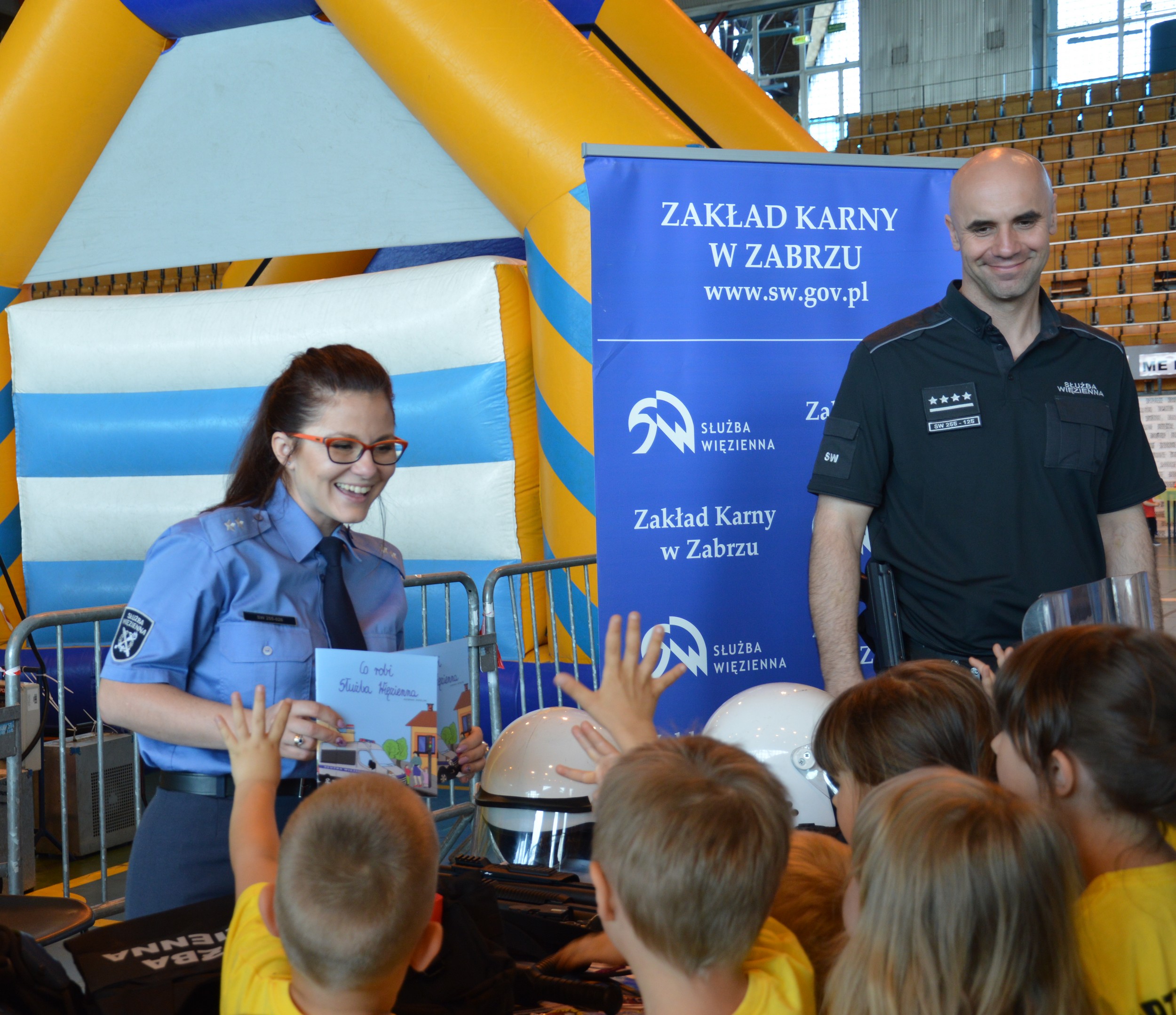 Dzień Dziecka z udziałem funkcjonariuszy Służby Więziennej