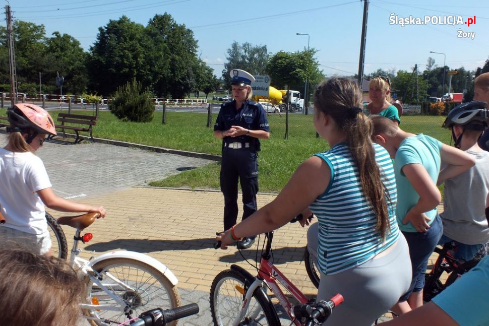 Żorska młodzież zdawała egzamin na kartę rowerową