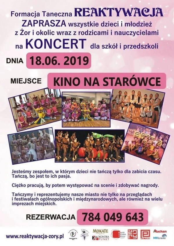 Reaktywacja zaprasza na otwarte koncerty
