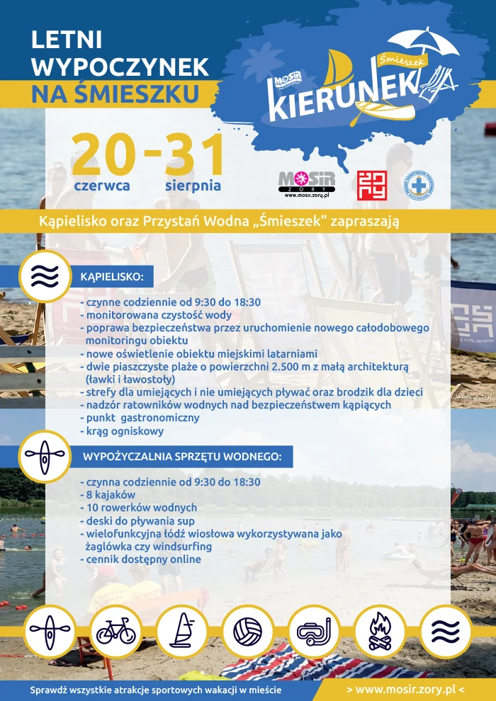 Oficjalne otwarcie kąpieliska „Śmieszek” już jutro!