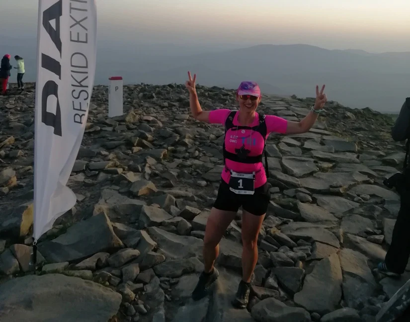 Sabina Bartecka pierwszą Polką na mecie Diablak Beskid Extreme Triathlon!