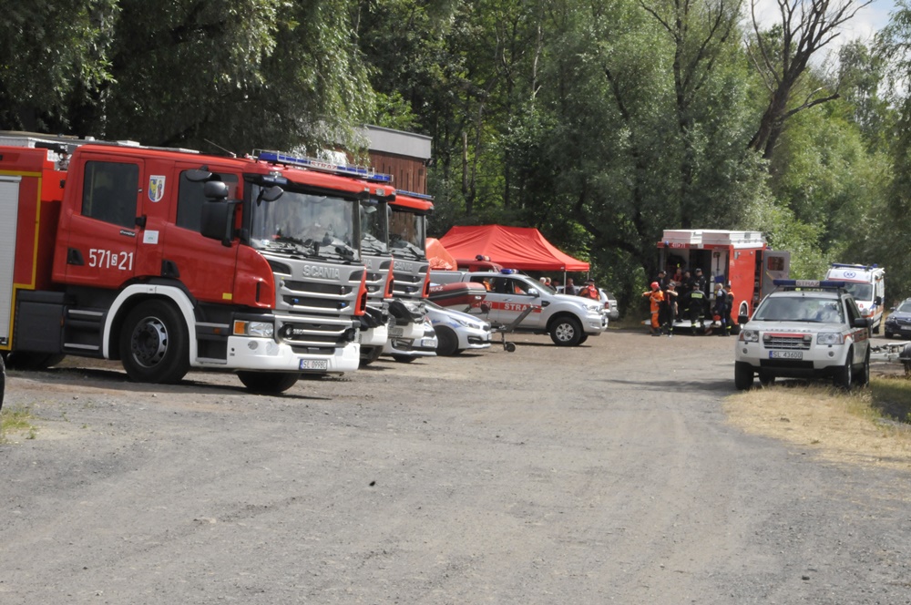 Ćwiczenia Straży Pożarnej na Kokotku 1