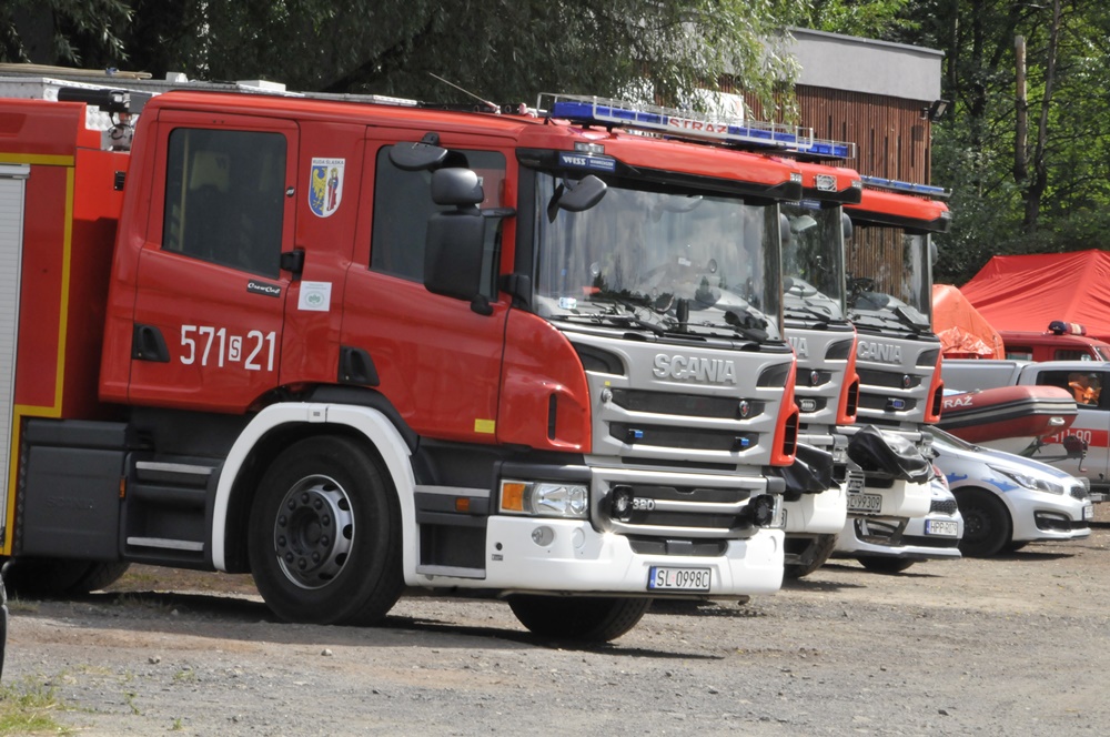 Ćwiczenia Straży Pożarnej na Kokotku 3
