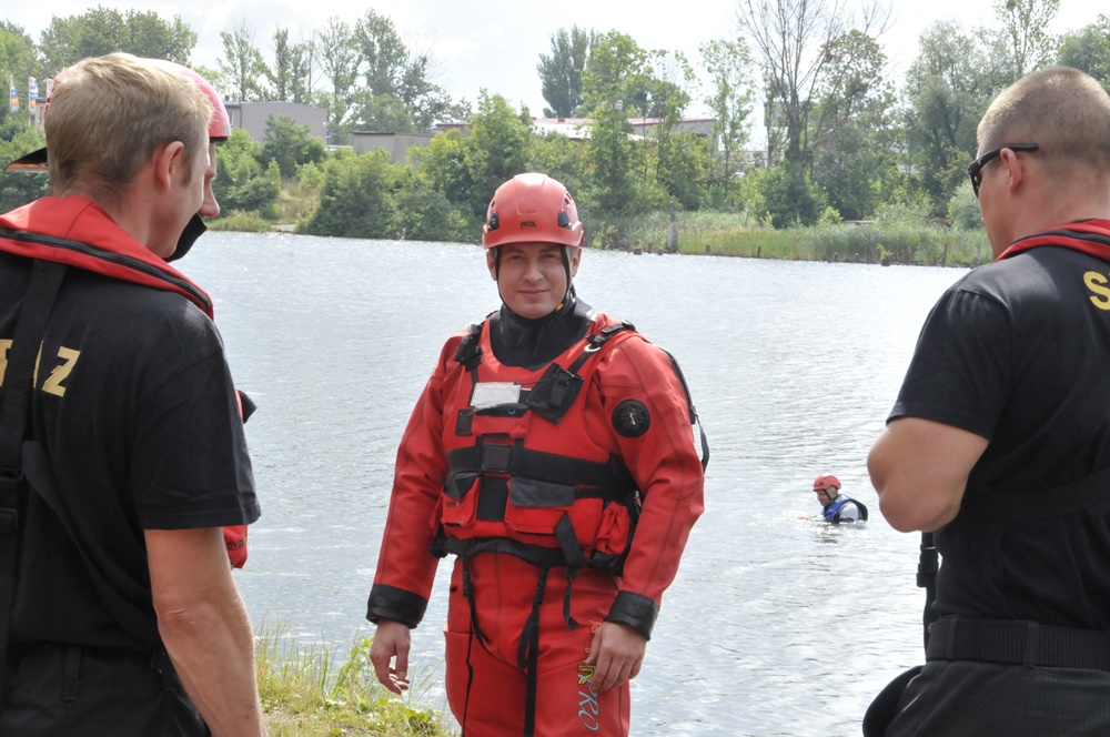Ćwiczenia Straży Pożarnej na Kokotku 9