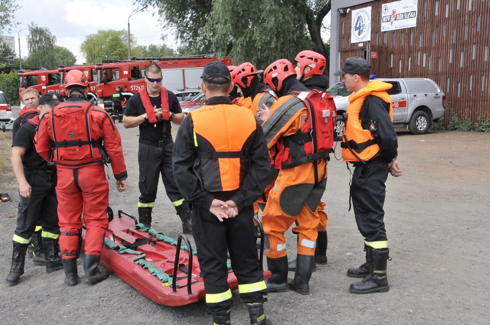 Ćwiczenia Straży Pożarnej na Kokotku 14