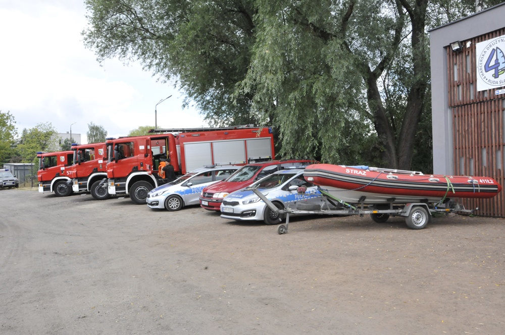 Ćwiczenia Straży Pożarnej na Kokotku 16