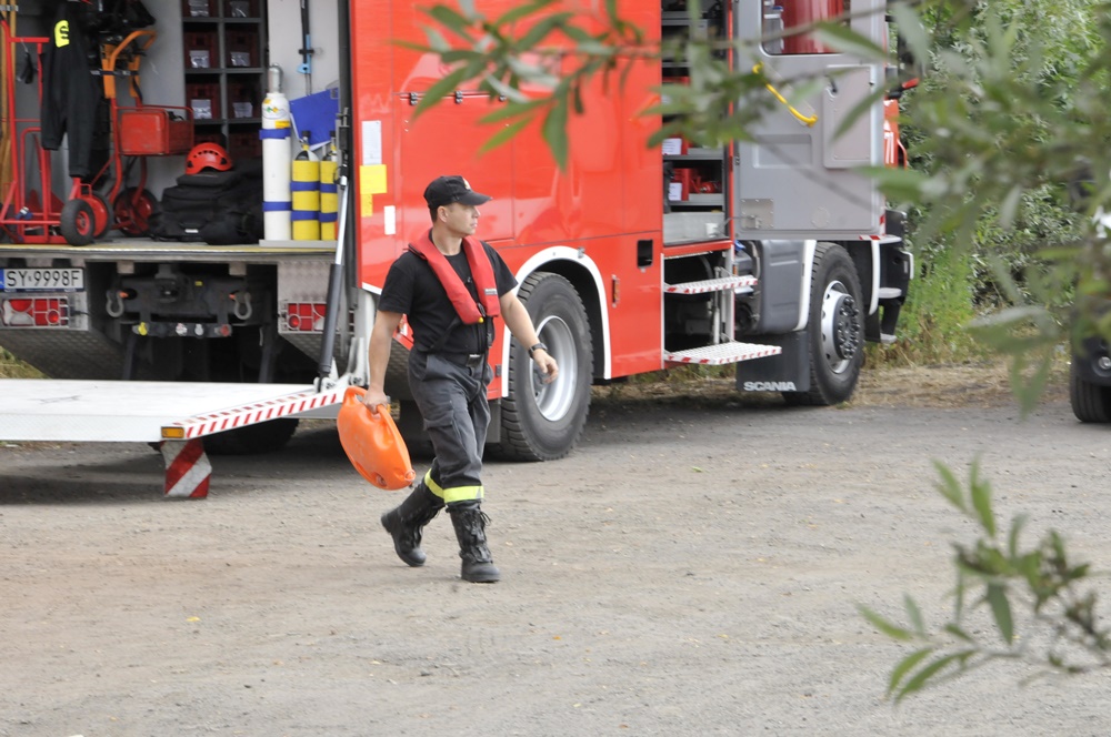 Ćwiczenia Straży Pożarnej na Kokotku 23