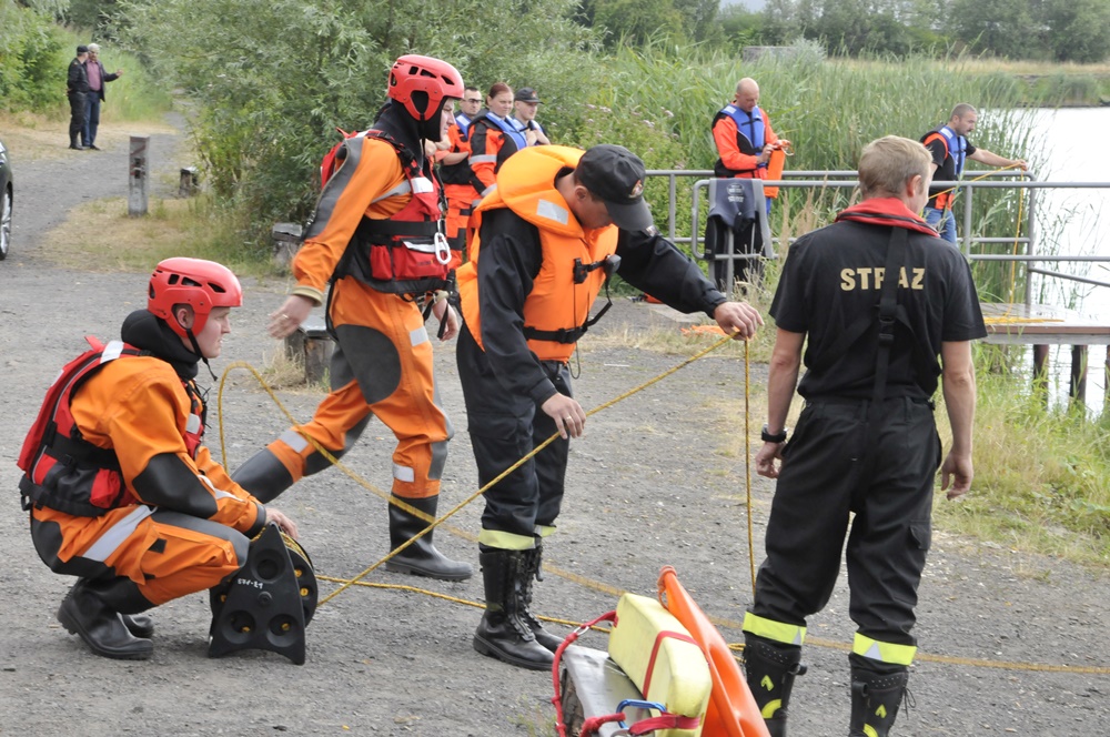 Ćwiczenia Straży Pożarnej na Kokotku 29