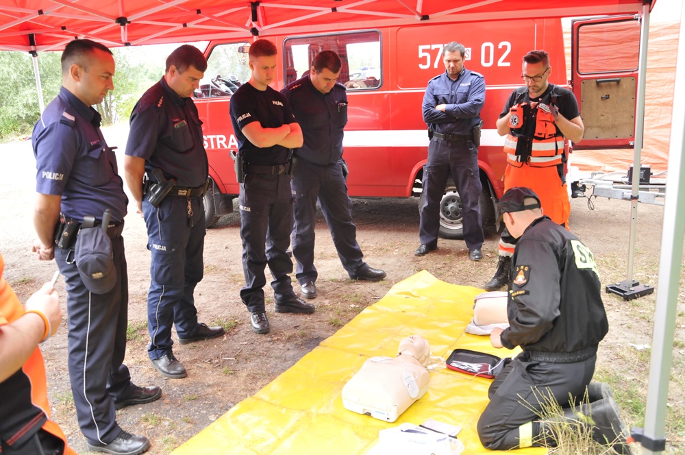 Ćwiczenia Straży Pożarnej na Kokotku 38