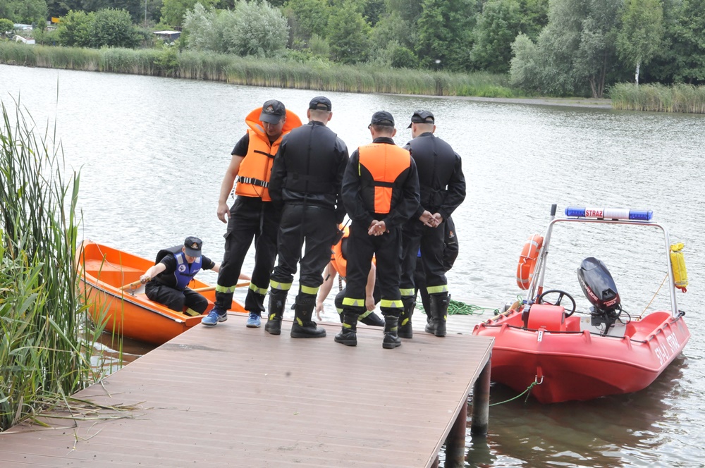 Ćwiczenia Straży Pożarnej na Kokotku 43