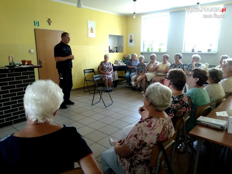W trosce o bezpieczeństwo seniorów - cykl spotkań profilaktycznych