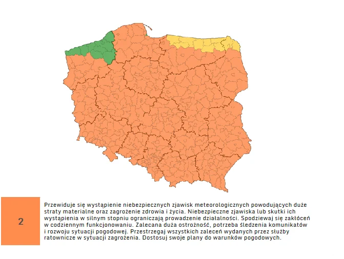 IMGW ostrzega przed upałami i burzami na terenie województwa śląskiego!
