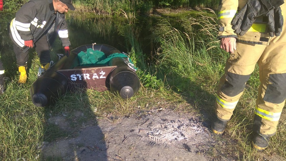 Akcja ratowania łabędzia zakończona sukcesem!