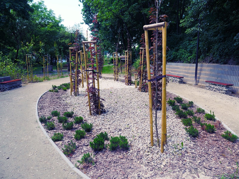 Przebudowa terenów zielonych zakończona