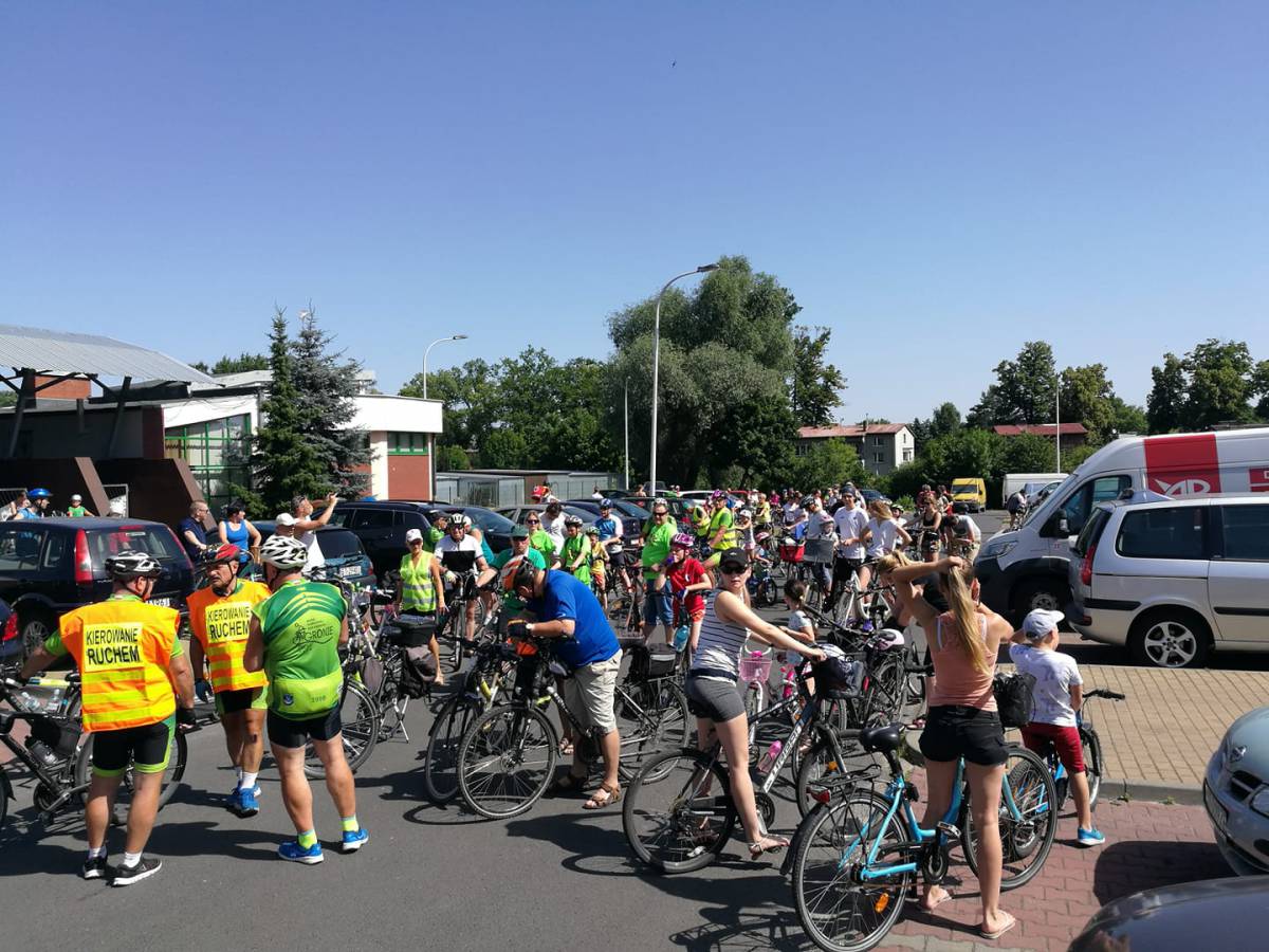 Udany rodzinny rajd rowerowy