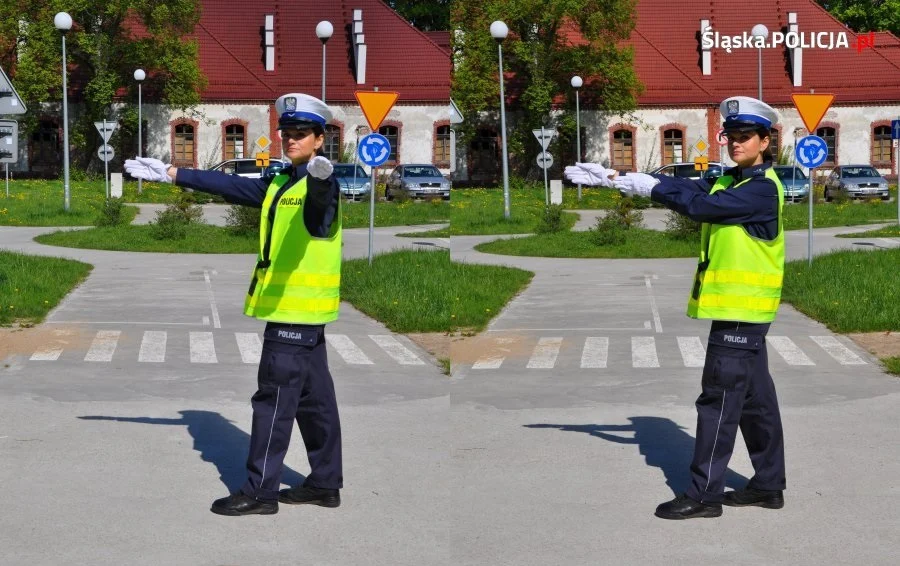 O czym należy pamiętać gdy ruchem drogowym kieruje policjant
