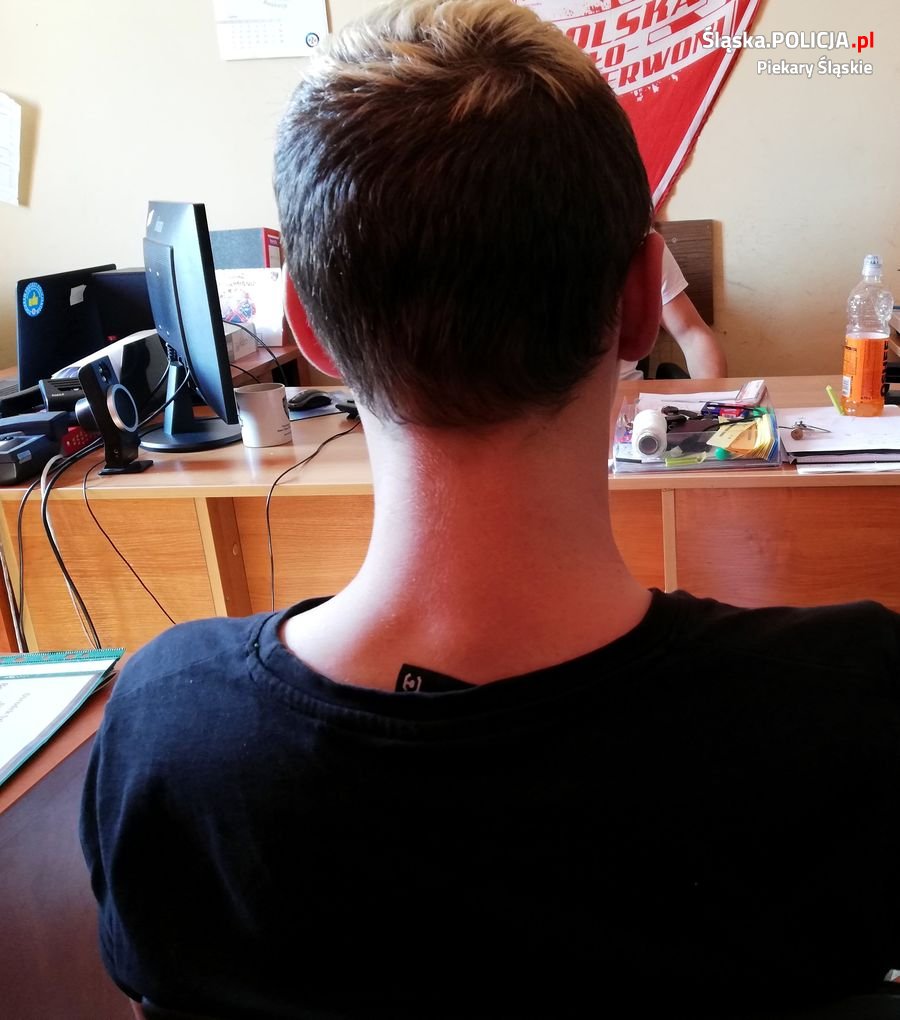 Nieletni włamywacze w rękach mundurowych