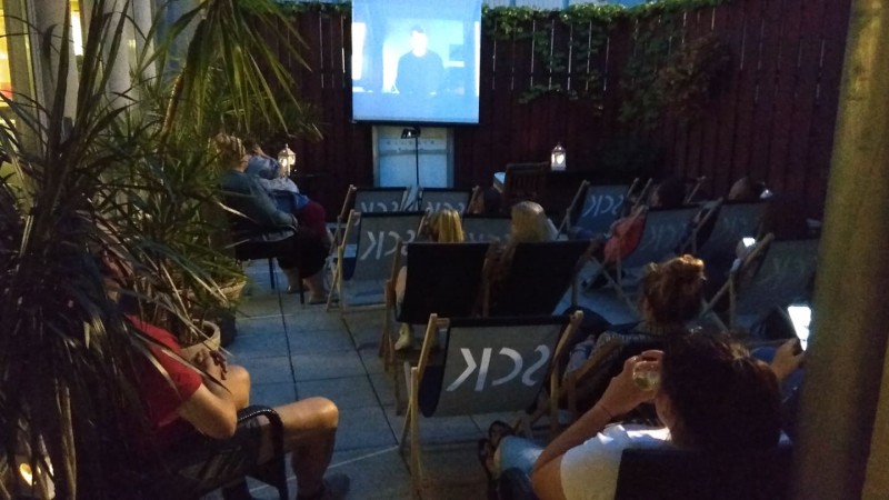 Kino letnie w Willi Fitznera