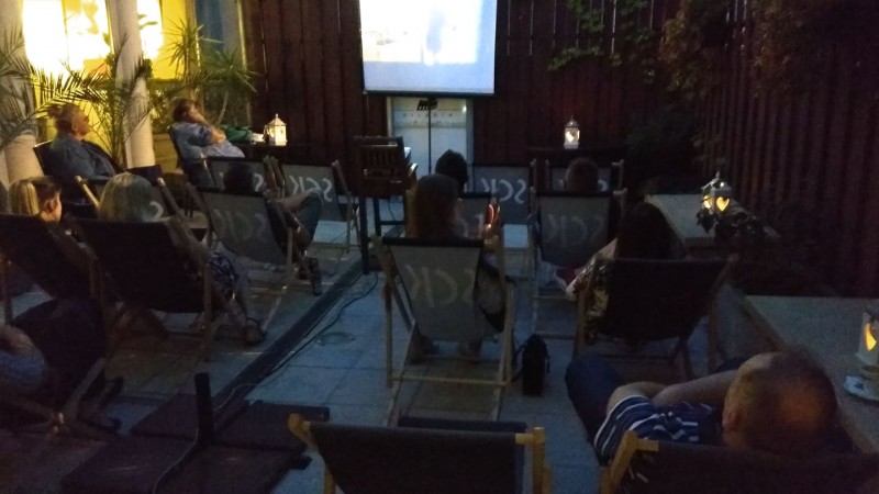 Kino letnie w Willi Fitznera