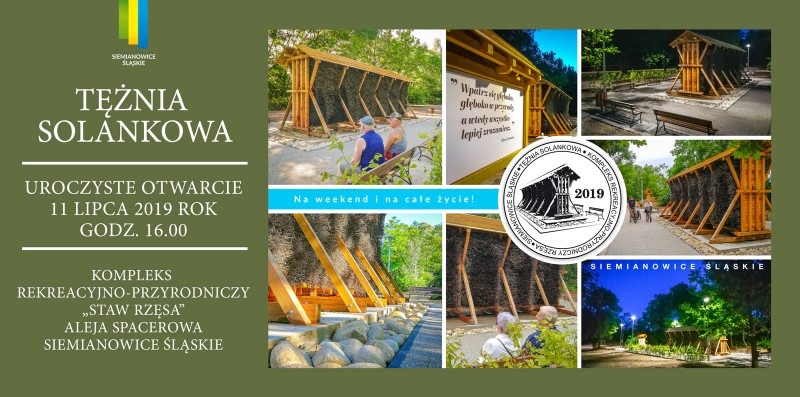Siemianowice Śląskie: otwarcie tężni solankowej 11 lipca