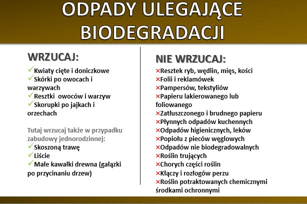 Nowe pojemniki BIO dla zamieszkałych w zabudowie jednorodzinnej