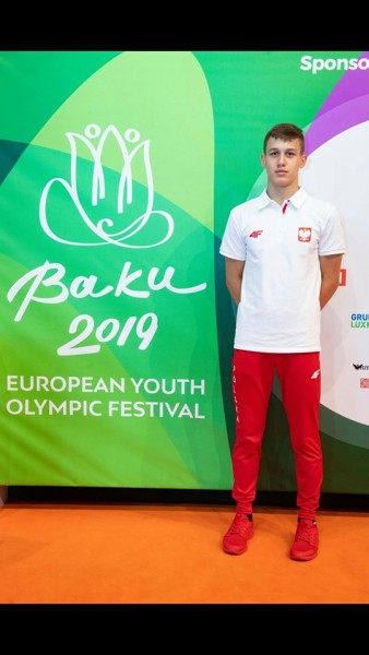 Mateusz Chowaniec z UKS Wodnik najlepszy w Europie