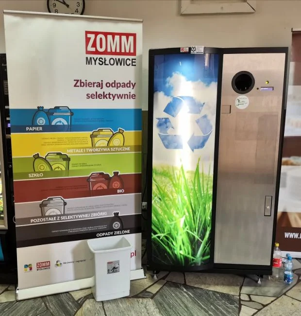 W mysłowickim magistracie stanął automat na butelki