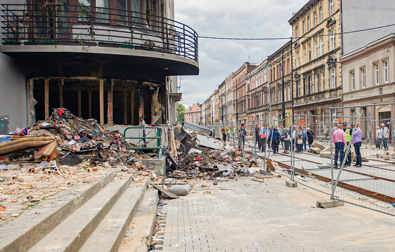 Bytom: z pomocą poszkodowanym w wybuchu gazu
