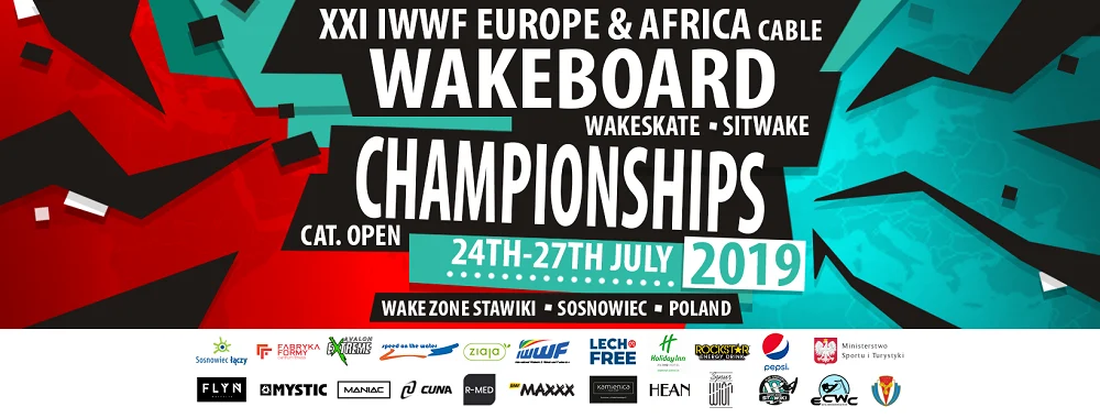 Gwiazdy wakeboardingu z Europy i Afryki powalczą o medale Sosnowcu!