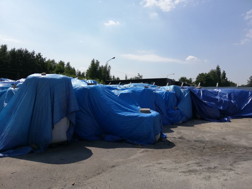 Strażacy ponownie zabezpieczyli nieznane odpady na Kościuszki