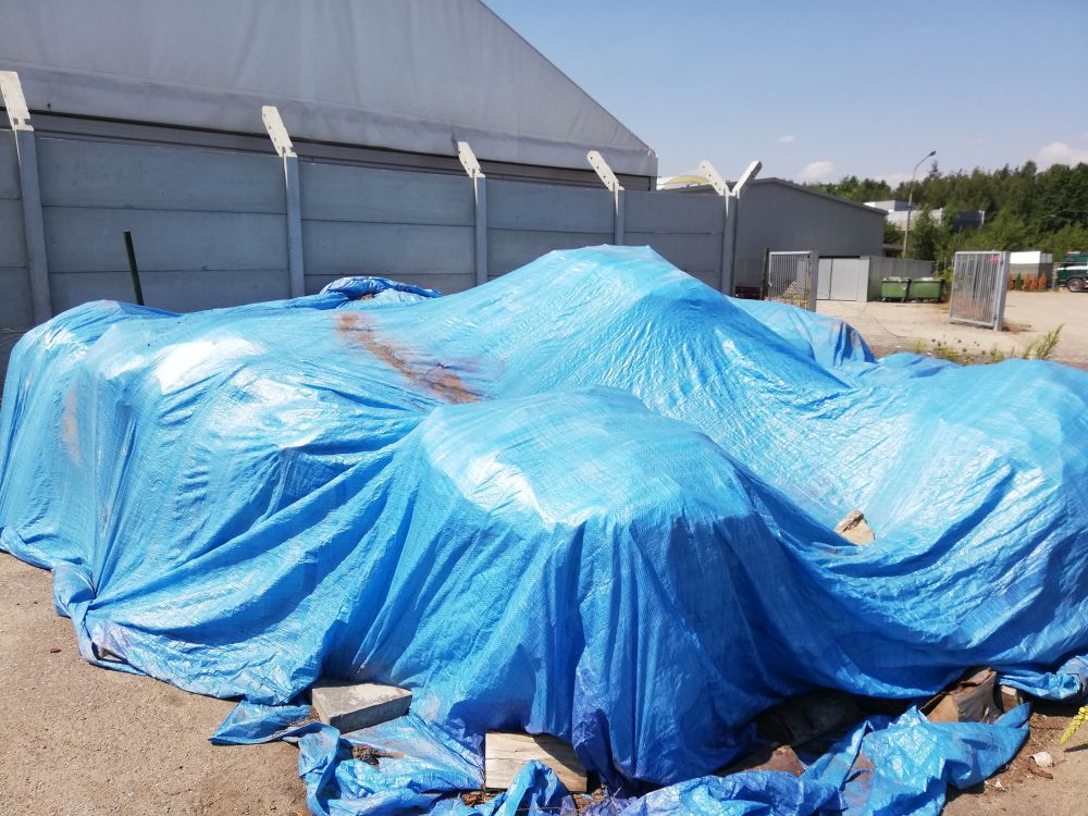 Strażacy ponownie zabezpieczyli nieznane odpady na Kościuszki