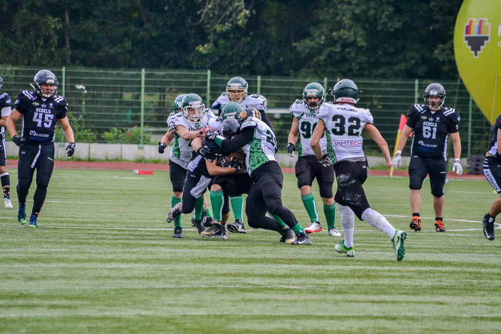 Silesia Rebels pokonali Tytanów Lublin 40