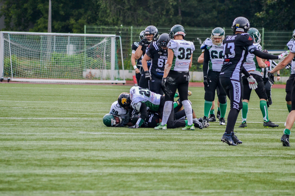 Silesia Rebels pokonali Tytanów Lublin 41