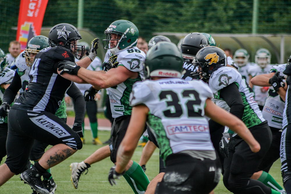 Silesia Rebels pokonali Tytanów Lublin 56